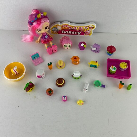 Shopkins Lot Doll Sign Accessories Kids Girls Pretend Play Cute Fun Play Time #5 - Picture 3 of 9